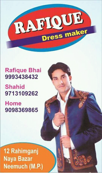 Rafiq-Band-Dress-Wala-In-Neemuch