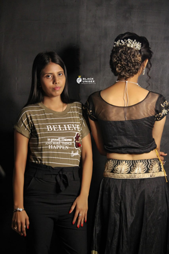 New-Black-Unisex-Salon-and-Academy-In-Sagwara